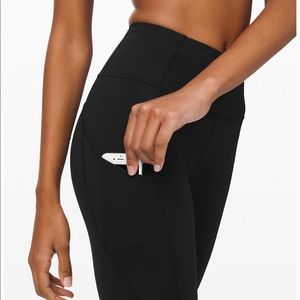 Lululemon Fast and Free Tight II Sz 8